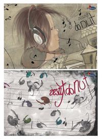 Zeszyt A5 do nut 16 kartek