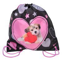 Worek na obuwie Szczeniak z serduszkiem