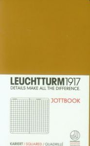 Notatnik Pocket Leuchtturm1917 w kratkę karmelowy 339955