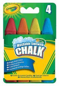 Kreda Crayola tęczowa 4 kolory