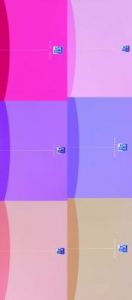 Kołonotatnik A5 Oxford w kratkę 90 kartek Beauty mix