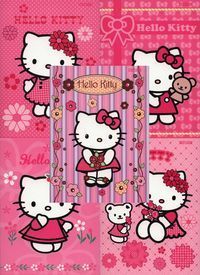 Zeszyt A5 Top-2000 w kratkę 16 kartek Hello Kitty mix