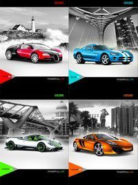 Zeszyt A5 Top-2000 w linie 32 kartki Powerfull Car Mix