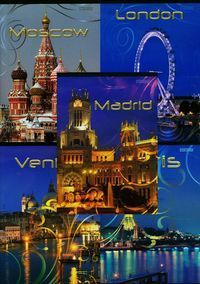 Zeszyt A5 Top-2000 w linię 96 kartek Madrid mix