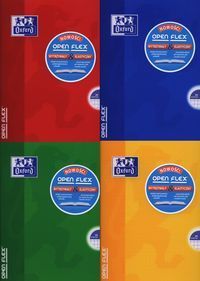 Zeszyt A5 Oxford w kratkę 60 kartek Open Flex mix