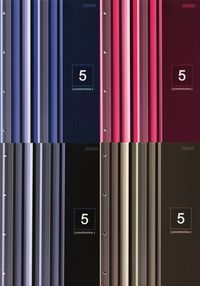 Kołozeszyt A4 Top-2000 w kratkę 100 kartek 5 przedmiotów mix