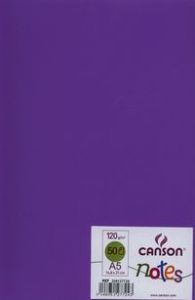 Szkicownik A5 Canson Notes 50 kartek fioletowy