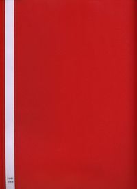 Skoroszyt z wąsami A4 Bantex Standard czerwony