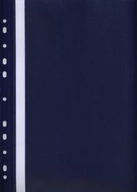 Skoroszyt z perforacją A4 Evo granatowy