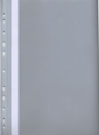 Skoroszyt z perforacją A4 Evo szary