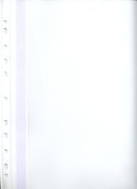 Skoroszyt z perforacją A4 Evo biały