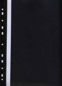 Skoroszyt z perforacją A4 Evo czarny