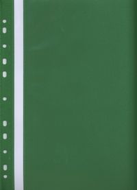 Skoroszyt z perforacją A4 Evo zielony