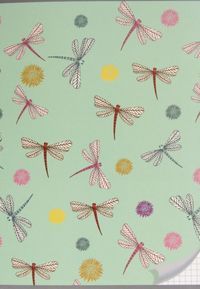 Zeszyt A5 w trzy linie 32 kartki Owady mix