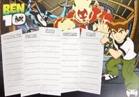 Plan lekcji z magnesem Ben 10